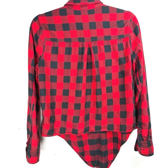 Madewell Buffalo Plaid Americana Academia Gorpcore Cabincore Western Top S - Picture 4 of 7